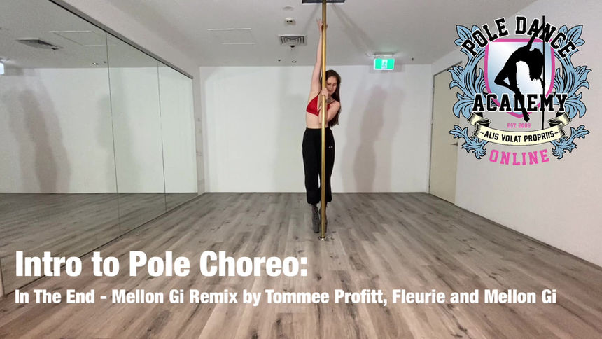 Intro to Pole Choreo with Miranda - In The End